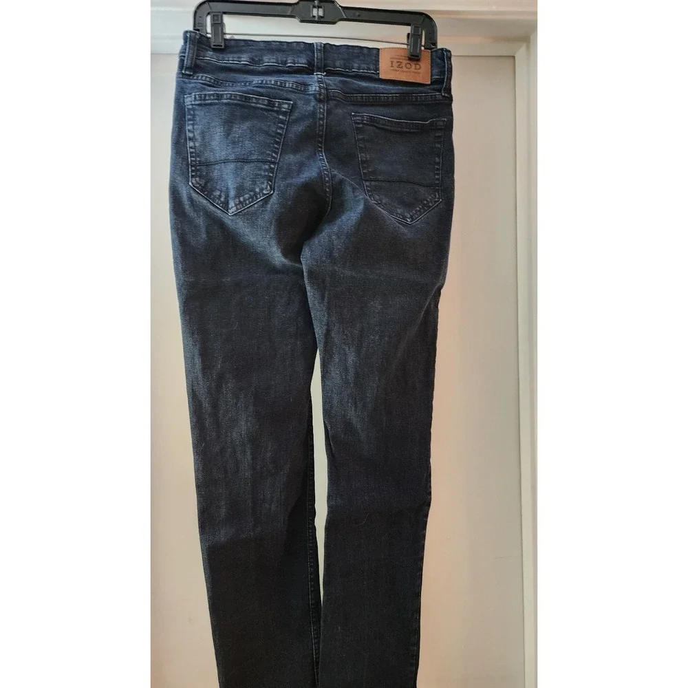 Mens IZOD‎ jeans size 30x28 slim straight 12